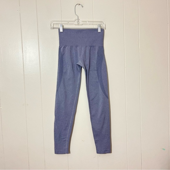 NVGTN  Gray Butt Contour Seamless Athletic Workout Leggings Women's Size S - Picture 3 of 6